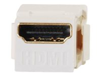 C2G Snap-In HDMI Keystone Insert Module - Inserto modular - HDMI - blanco 81302