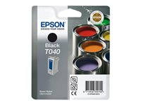 Epson T040 - Negro - original - blíster - cartucho de tinta - para Stylus C62, CX3200 C13T04014010