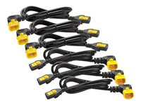 APC - Cable de alimentación - IEC 60320 C13 a IEC 60320 C14 - 10 A - 1.22 m - conector de 90° - negro - para P/N: SCL500RMI1UC, SCL500RMI1UNC, SMTL750RMI2UC, SRT1500RMXLI, SRT1500XLI, SRT2200XLI-KR AP8704R-WW