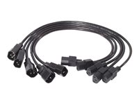 APC - Cable de alimentación - IEC 60320 C13 a IEC 60320 C14 - 61 cm - negro AP9890