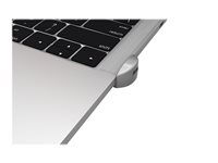 Compulocks Ledge MacBook Pro Touch Bar Cable Lock Adapter With Combination Cable Lock - Adaptador de bloqueo de ranura de seguridad - con bloqueo de cable con combinación IBMLDG02CL