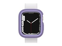 OtterBox EXO EDGE - Amortiguador para reloj inteligente - policarbonato, TPE - morado - para Apple Watch (45 mm) 77-87553