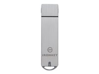 IronKey Enterprise S1000 - Unidad flash USB - cifrado - 128 GB - USB 3.0 - FIPS 140-2 Level 3 - Conforme a la TAA IKS1000E/128GB
