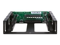 QNAP QDA-A2AR - Caja RAID interna - 3.5" to 2 x 2.5" - RAID 0, 1, JBOD - SATA 6Gb/s QDA-A2AR