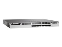 Cisco Catalyst 3850-12XS-E - Conmutador - L3 - Gestionado - 12 x 1 Gigabit / 10 Gigabit SFP+ - sobremesa, montaje en rack WS-C3850-12XS-E