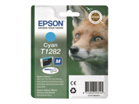 Epson T1282 - 3.5 ml - cián - original - blíster - cartucho de tinta - para Stylus S22, SX130, SX230, SX235, SX430, SX435, SX438, SX440, SX445; Stylus Office BX305 C13T12824011