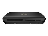 SanDisk ImageMate PRO - Lector de tarjetas (SD, CF, microSD, SDHC, microSDHC, sdxc, microSDXC, SDHC UHS-I, SDXC UHS-I, SDHC UHS-II, SDXC UHS-II) - USB 3.0/USB-C SDDR-A631-GNGNN