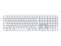 Apple Magic Keyboard with Touch ID and Numeric Keypad - Teclado - Bluetooth, USB-C - QWERTY - Reino Unido - para iMac; Mac mini (Finales de 2020); MacBook Air (Finales de 2020); MacBook Pro MK2C3B/A