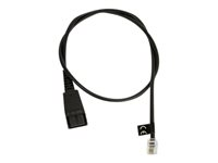 Jabra - Cable para auriculares - RJ-11 macho a Desconexión rápida macho 8800-00-37
