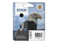 Epson T007 - 16 ml - negro - original - blíster - cartucho de tinta - para Stylus Photo 1270, 1280, 1290, 780, 785, 790, 825, 870, 875, 890, 895, 900, 915 C13T00740110