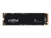Crucial P3 - SSD - 500 GB - interno - M.2 2280 - PCIe 3.0 (NVMe) CT500P3SSD8