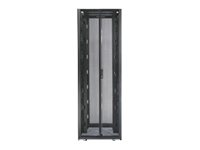 APC NetShelter SX Enclosure Without Sides Without Doors - Rack marco abierto - negro - 42U - 19" AR3150X617