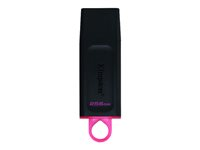 Kingston DataTraveler Exodia - Unidad flash USB - 256 GB - USB 3.2 Gen 1 - negro/rosa DTX/256GB