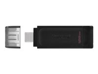 Kingston DataTraveler 70 - Unidad flash USB - 128 GB - USB-C 3.2 Gen 1 DT70/128GB