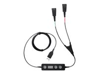 Jabra LINK 265 - Adaptador para auriculares - USB macho a Desconexión rápida 265-09