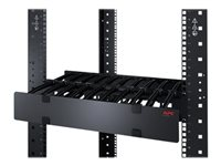 APC Cable Management - Kit de administración de cables para bastidor - negro - 2U - para P/N: SMTL1000RMI2UC, SMX1000C, SMX1500RM2UC, SMX1500RM2UCNC, SMX750C, SMX750CNC AR8603A
