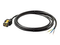 APC - Cable de alimentación - IEC 60320 C19 a 3 cables - CA 240 V - 16 A - 3 m - negro - para P/N: SMT2200I-AR, SMT2200R2I-AR, SMT3000I-AR, SMT3000R2I-AR, SRT1500XLI, SRT2200XLI-KR AP8759