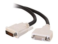 C2G - Cable alargador DVI - enlace doble - DVI-I (M) a DVI-I (H) - 3 m 81185