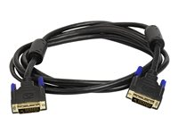 Ergotron - Cable DVI - enlace doble - DVI-D (M) a DVI-D (M) - 3.05 m - moldeado - negro - para P/N: 45-353-026 97-750