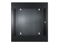 APC NetShelter WX - Rack - instalable en pared - negro - 13U - 19" - para P/N: SUA1000RM2U, SUA1000RM2U-TU, SUA1000RMI2U AR100
