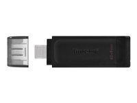 Kingston DataTraveler 70 - Unidad flash USB - 64 GB - USB-C 3.2 Gen 1 DT70/64GB