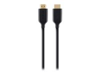 Belkin High Speed HDMI Cable with Ethernet - Cable HDMI con Ethernet - HDMI macho a HDMI macho - 2 m - compatibilidad con 4K F3Y021BT2M