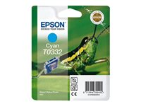Epson T0332 - 17 ml - cián - original - blíster - cartucho de tinta - para Stylus Photo 950 C13T03324010