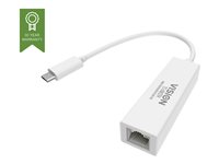 Vision TC-USBCETH - Adaptador de red - USB-C - GigE - 1000Base-T - blanco TC-USBCETH