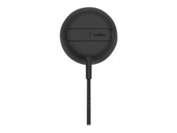 Belkin BOOST CHARGE PRO - Base de carga inalámbrica - 15 vatios - Fast Charge (magnética) - negro - para Apple iPhone 12, 12 mini, 12 Pro, 12 Pro Max WIA004BTBK