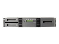 HPE StorageWorks MSL2024 - Biblioteca de cintas - LTO Ultrium - máx. unidades: 2 - montaje en bastidor - 2U - lector de código de barras - para ProLiant DL120 G7, DL120 G7 Base, DL120 G7 Entry, DL120 G7 Performance AK379A