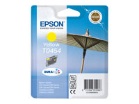 Epson T0454 - 8 ml - amarillo - original - blíster - cartucho de tinta - para Stylus C64, C66, C84, C86, CX3600, CX3650, CX6400, CX6600 C13T04544010