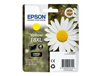 Epson 18XL - XL - amarillo - original - blíster con alarmas de RF/acústica - cartucho de tinta - para Expression Home XP-212, 215, 225, 312, 315, 322, 325, 412, 415, 422, 425 C13T18144020