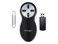 Kensington Wireless Presenter - Control remoto para presentaciones - 4 botones - RF K33373EU