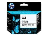HP 761 - Gris, gris oscuro - cabezal de impresión - para DesignJet T7100, T7200 Production Printer CH647A