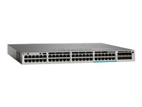 Cisco Catalyst 3850-12X48U-S - Conmutador - L3 - Gestionado - 48 x 10/100/1000 (UPOE) - sobremesa, montaje en rack - UPOE (630 W) WS-C3850-12X48U-S