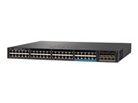 Cisco Catalyst 3650-8X24UQ-S - Conmutador - L3 - Gestionado - 16 x 10/100/1000 (UPOE) + 8 x 100/1000/2.5G/5G/10G (UPOE) + 4 x 10 Gigabit SFP+ (enlace de subida) - sobremesa, montaje en rack - UPOE (820 W) WS-C3650-8X24UQ-S