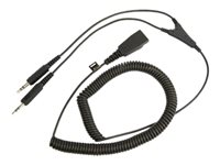 Jabra - Cable para auriculares - miniconector macho a Desconexión rápida macho - 2 m 8734-599