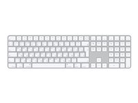 Apple Magic Keyboard with Touch ID and Numeric Keypad - Teclado - Bluetooth, USB-C - QWERTY - ruso - para iMac; Mac mini (Finales de 2020); MacBook Air (Finales de 2020); MacBook Pro MK2C3RS/A