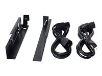 APC - Kit de montaje en bastidor de consola KVM - negro - 1U - Conforme a la TAA - para P/N: AR3106SP, SMX1000C, SMX1500RM2UC, SMX1500RM2UCNC, SMX750C, SMX750CNC, SRT5KRMXLW-TW KVM-LCDMOUNT