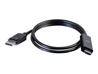 C2G 0.9m DisplayPort Male to HD Male Active Adapter Cable - 4K 60Hz - Cable adaptador - DisplayPort macho a HDMI macho - 90 cm - negro - activo, compatibilidad con 4K 80693