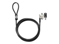 HP Keyed Cable Lock - Bloqueo de cable de seguridad - 1.83 m - para EliteBook 830 G6, 8770; ZBook 15u G3, 15u G4, 15u G5, 15u G6, 17 G3, 17 G4, 17 G5, 17 G6 T1A62AA