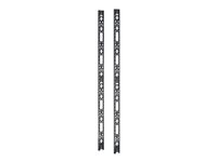 APC - Kit de administración de cables para bastidor - negro - para P/N: SMX1000C, SMX1500RM2UC, SMX1500RM2UCNC, SMX750C, SMX750CNC, SRT5KRMXLW-TW AR7502