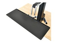 Ergotron Large Keyboard Tray - Componente para montaje (bandeja) - para teclado - negro 97-653