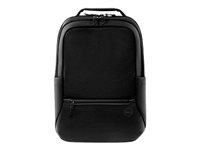 Dell Premier Backpack 15 - Mochila para transporte de portátil - 15" - negro con logotipo de metal - para Dell 35XX, 54XX, 55XX, 75XX; Latitude 7420; Vostro 13 5310, 15 3510, 15 7510; XPS 15 95XX PE-BP-15-20