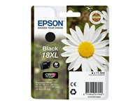 Epson 18XL - XL - negro - original - blíster con alarmas de RF/acústica - cartucho de tinta - para Expression Home XP-212, 215, 225, 312, 315, 322, 325, 412, 415, 422, 425 C13T18114020