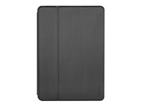 Targus Click-In - Funda con tapa para tableta - poliuretano, poliuretano termoplástico (TPU) - negro - 10.2" - 10.5" - para Apple 10.2-inch iPad (7th generation, 8th generation); 10.5-inch iPad Air (3rd generation); 10.5-inch iPad Pro THZ850GL