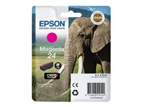 Epson 24 - 4.6 ml - magenta - original - blíster con alarmas de RF/acústica - cartucho de tinta - para Expression Photo XP-55, 750, 760, 850, 860, 950, 960; Expression Premium XP-750, 850 C13T24234020