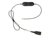 Jabra GN1216 - Cable para auriculares - Desconexión rápida enchufe a RJ-9 macho - 80 cm - para Avaya one-X Deskphone Edition 96XX; Jabra GN 2000, GN2000; BIZ 2400, 2400 3in1, GN2000 88001-03