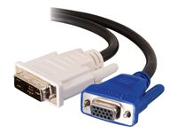 C2G - Cable alargador VGA - DVI-A (M) a HD-15 (VGA) (H) - 2 m 81216