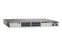 Cisco Catalyst 3850-24XU-S - Conmutador - L3 - Gestionado - 24 x 10/100/1000 (UPOE) - sobremesa, montaje en rack - UPOE (580 W) WS-C3850-24XU-S
